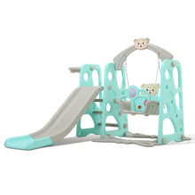 Load image into Gallery viewer, Baby Slide Swing Chair Combination Shoot Basketball Hoop Playground Toy Children Learning Story Play Set Water Flooding Board