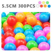 Load image into Gallery viewer, 300 Pcs/Lot Eco-Friendly Plastic Balls Colorful Ball Soft Kid Ball Pit Toy Outdoor Ball Water Pool Ocean Wave Ball Dia 5.5/7 cm