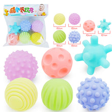 Load image into Gallery viewer, Children Ball Textured Multi DevelopTactile Senses Toy Baby Touch Hand Teether Ball Training Massage Soft Stress Balls
