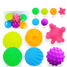 Load image into Gallery viewer, Children Ball Textured Multi DevelopTactile Senses Toy Baby Touch Hand Teether Ball Training Massage Soft Stress Balls
