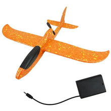 Load image into Gallery viewer, Electric hand throwing Foam Planes DIY Kids Toys Flying Glider Aeroplane Model Party Fillers Flying Glider Plane Toys For Kids
