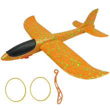 Load image into Gallery viewer, Electric hand throwing Foam Planes DIY Kids Toys Flying Glider Aeroplane Model Party Fillers Flying Glider Plane Toys For Kids
