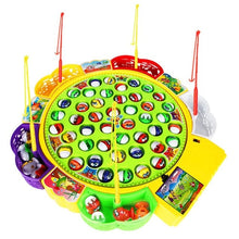 Load image into Gallery viewer, Classical Fishing Toys Set for Kids Educational Toys with Music Electric Rotating Fishing Game Funny Sports for Birthday Gift
