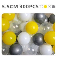 Load image into Gallery viewer, 300 Pcs/Lot Eco-Friendly Plastic Balls Colorful Ball Soft Kid Ball Pit Toy Outdoor Ball Water Pool Ocean Wave Ball Dia 5.5/7 cm
